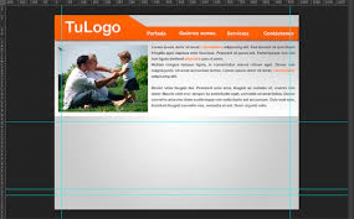 Diseño de páginas web con photoshop Cs6
